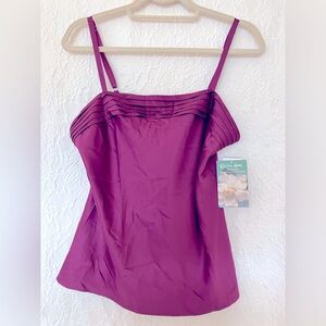 Cinema Intimate purple top large NWT